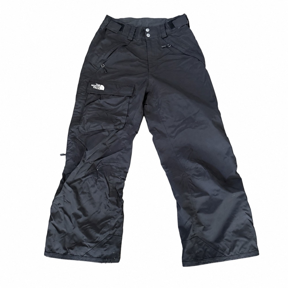 The North Face HyVent Cargo Ski Pants Men Small Short Black Insulated Snowboard